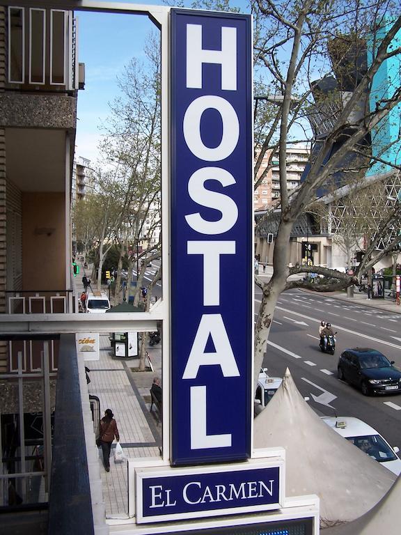 Hostal El Carmen Zaragoza Eksteriør bilde